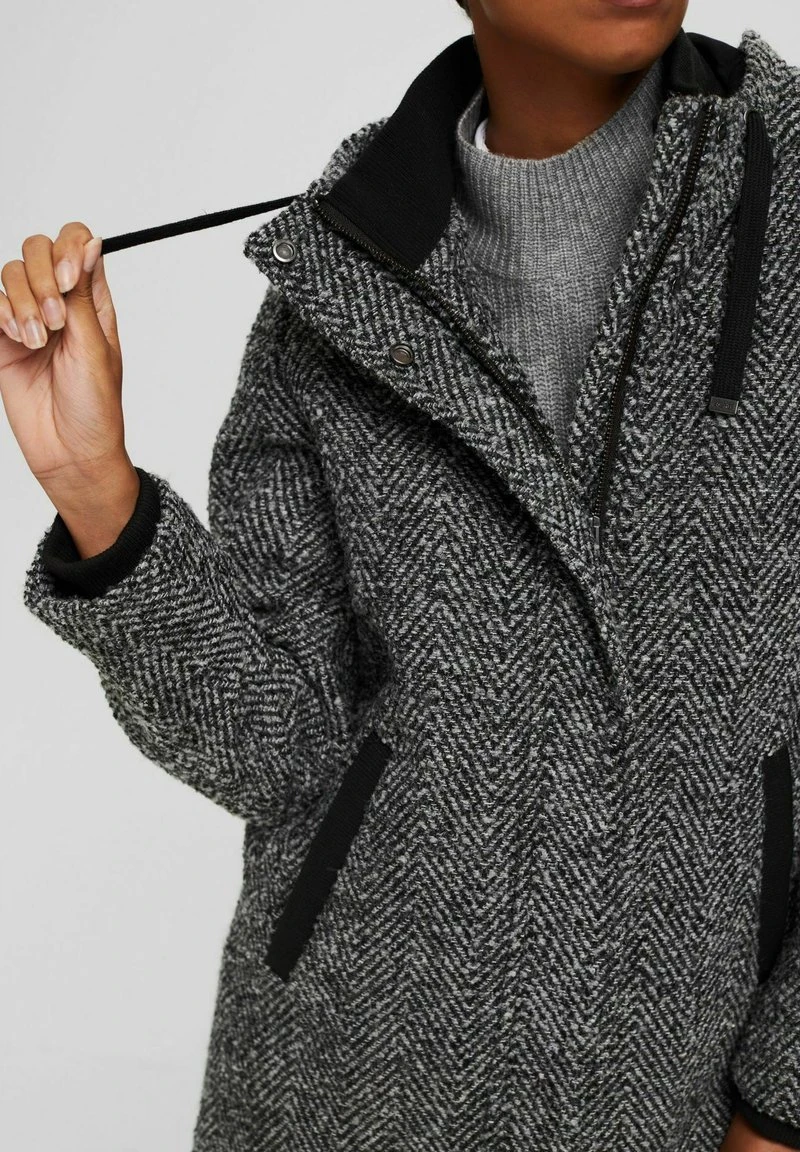 Esprit Damen Klassischer Mantel - Anthracite 5 8 Esprit Damen Klassischer Mantel - Anthracite 5 – Bild 6