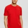 Esprit Herren T-Shirt Basic - Red Orange -Esprit Verkäufe 2024 1031078b486044e0b4b7e760e227384f