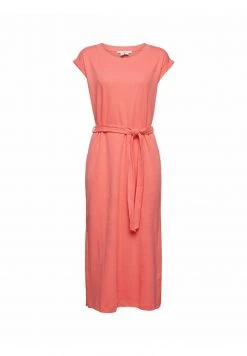 Esprit Damen PIMA DRESS - Jerseykleid - Coral Red -Esprit Verkäufe 2024 1034d853687a44d69937aacd5cc3d75a
