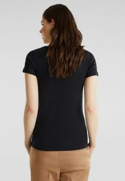 Esprit Damen NOOS CORE OCS - T-Shirt Print - Black -Esprit Verkäufe 2024 10de695c4a804dafbc39022d0c300efe