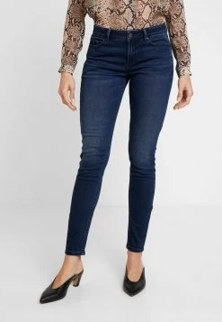 Esprit Damen Jeans Slim Fit - Blue Dark Wash