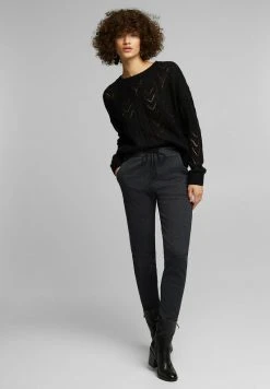 Esprit Damen POINTELLE - Strickpullover - Black -Esprit Verkäufe 2024 112a8df866214ccf870997e8067c191f