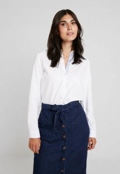Esprit Damen SOFT OXFORD - Hemdbluse - White