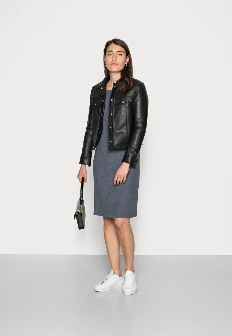 Esprit Damen PUNTO DRESS - Jerseykleid - Navy 4 Esprit Damen PUNTO DRESS - Jerseykleid - Navy – Bild 2