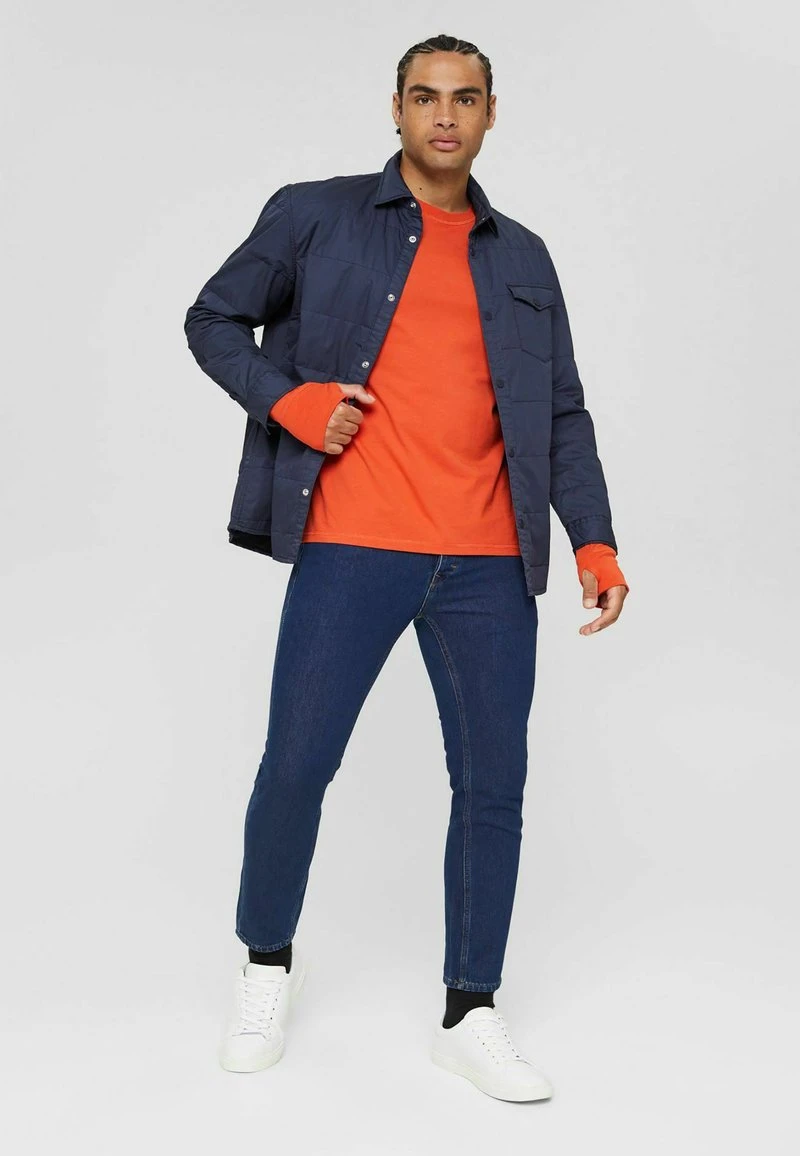Esprit Herren SLIM FIT - Langarmshirt - Orange 9 Esprit Herren SLIM FIT - Langarmshirt - Orange – Bild 7