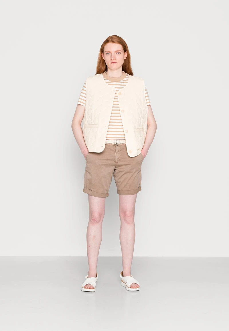 Esprit CHINO - Shorts - Taupe | Damen 4 Esprit CHINO - Shorts - Taupe | Damen – Bild 2