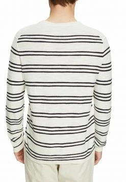 Esprit Herren MIT STREIFENMUSTER - Strickpullover - Off White -Esprit Verkäufe 2024 1221ed0967964ca7a5210f3a9b615743