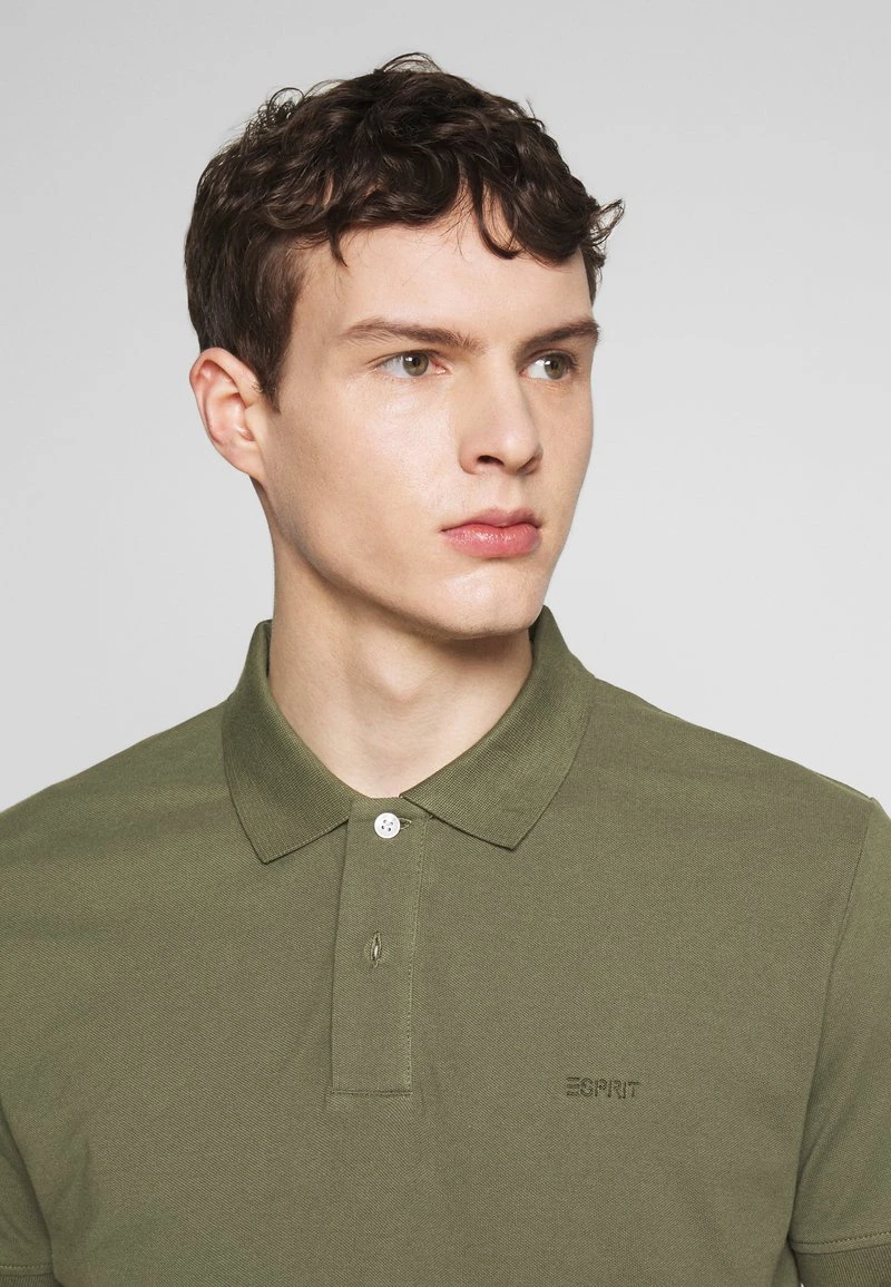Esprit Herren Poloshirt - Khaki Green 7 Esprit Herren Poloshirt - Khaki Green – Bild 5