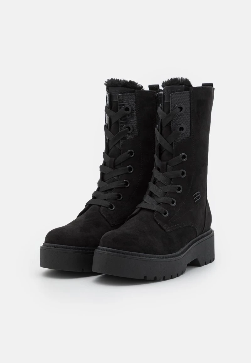 Esprit Damen BOOTIE - Schnürstiefel - Black 5 Esprit Damen BOOTIE - Schnürstiefel - Black – Bild 3