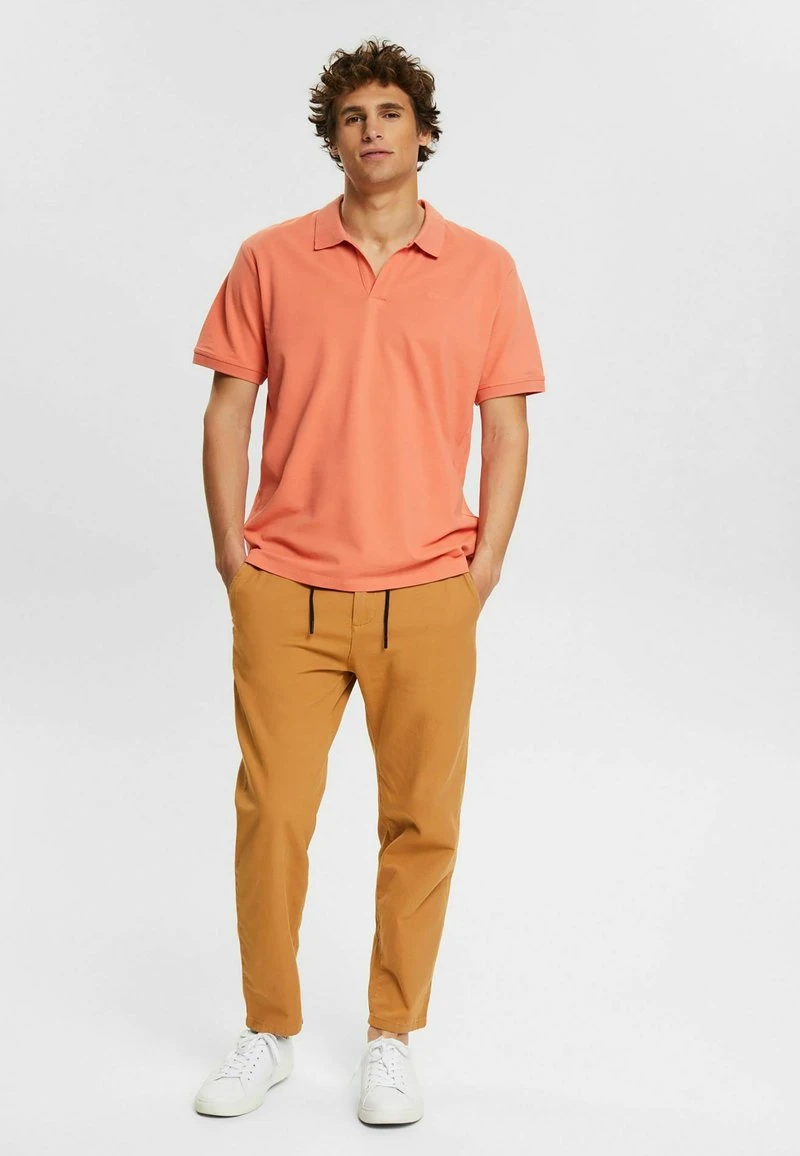 Esprit Herren Poloshirt - Coral 4 Esprit Herren Poloshirt - Coral – Bild 2