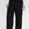 Esprit Damen CURVY - Stoffhose - Black -Esprit Verkäufe 2024 1284598c50c2455691f850a634d038b1
