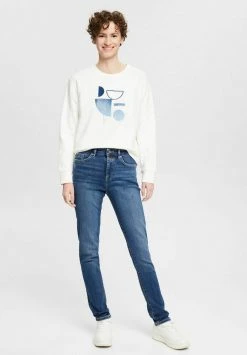 Esprit MIT HOHEM STRETCHANTEIL - Jeans Slim Fit - Blue Dark Washed | Damen -Esprit Verkäufe 2024 130d95c5d2664bd2871c50a521445cf6