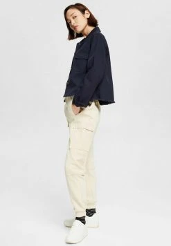 Esprit Damen WOVEN - Jeansjacke - Navy
