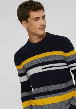 Esprit Herren Strickpullover - Navy -Esprit Verkäufe 2024 134b84972c044efe88ddfd279fed02ff