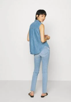 Esprit Damen BLOUSE - Hemdbluse - Blue Light Wash -Esprit Verkäufe 2024 13538fbd5d6640ecaceb927460170ed4