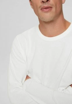 Esprit Herren REGULAR FIT - Langarmshirt - Off White -Esprit Verkäufe 2024 142867666f8d46cdb69dcc53cde801e4