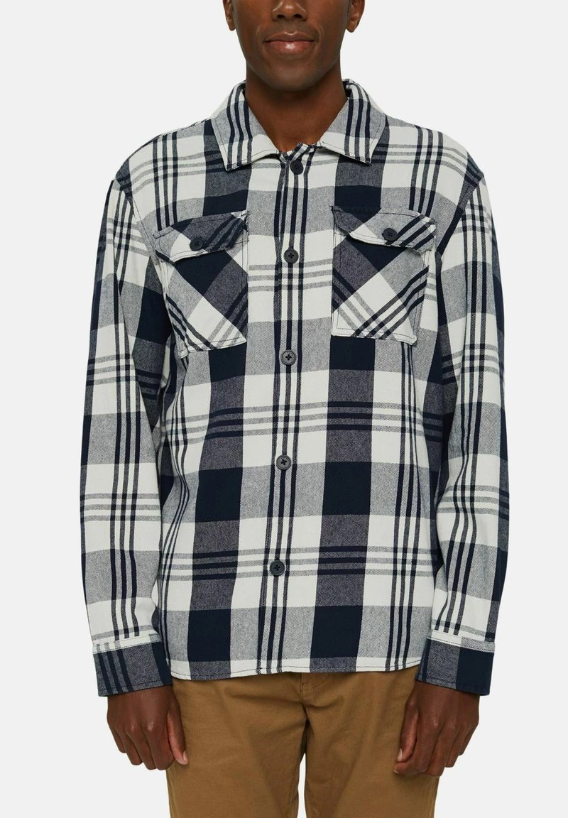 Esprit Herren OVERSHIRT FIT - Hemd - Navy 6 Esprit Herren OVERSHIRT FIT - Hemd - Navy – Bild 4