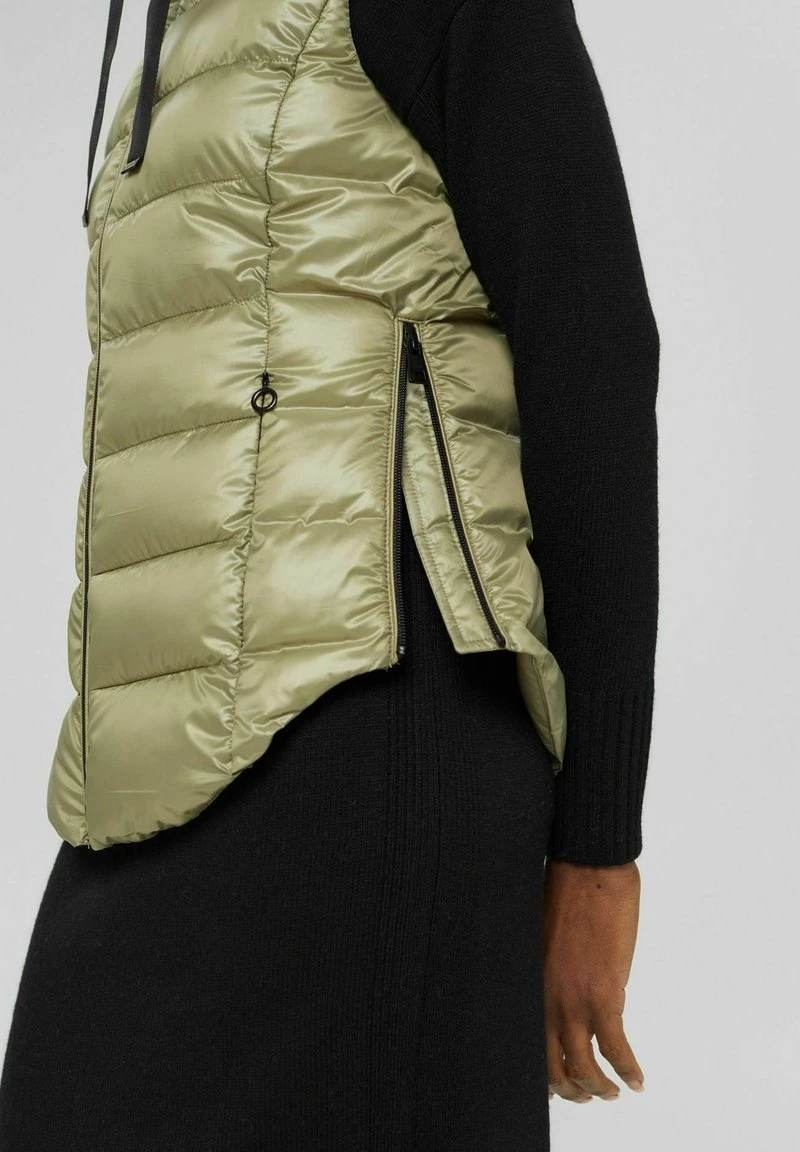 Esprit Damen Weste - Light Khaki 7 Esprit Damen Weste - Light Khaki – Bild 5