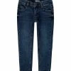 Esprit Kinder RECYCELT: MIT SCHLITZEN UND VERSTELLBUND - Jeans Straight Leg - Blue Dark Washed -Esprit Verkäufe 2024 162635178d0d45f584ee68816ac1d8d5