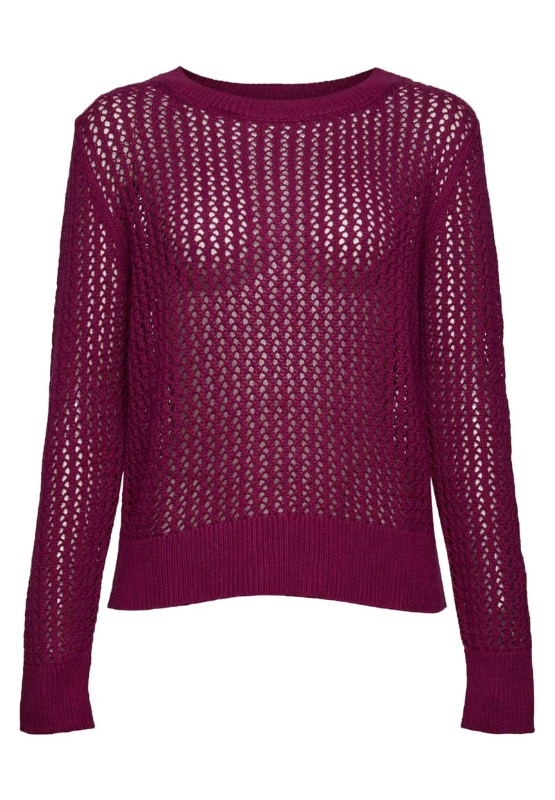 Esprit Damen Strickpullover - Plum Red 9 Esprit Damen Strickpullover - Plum Red – Bild 7