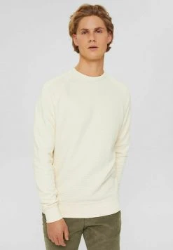 Esprit Herren REGULAR FIT - Sweatshirt - Off White
