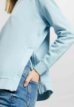 Esprit Damen MIT SEITLICHEN ZIPPERN - Sweatshirt - Blue -Esprit Verkäufe 2024 16cafbcebb2b42d3a5f8cecd4a241c08