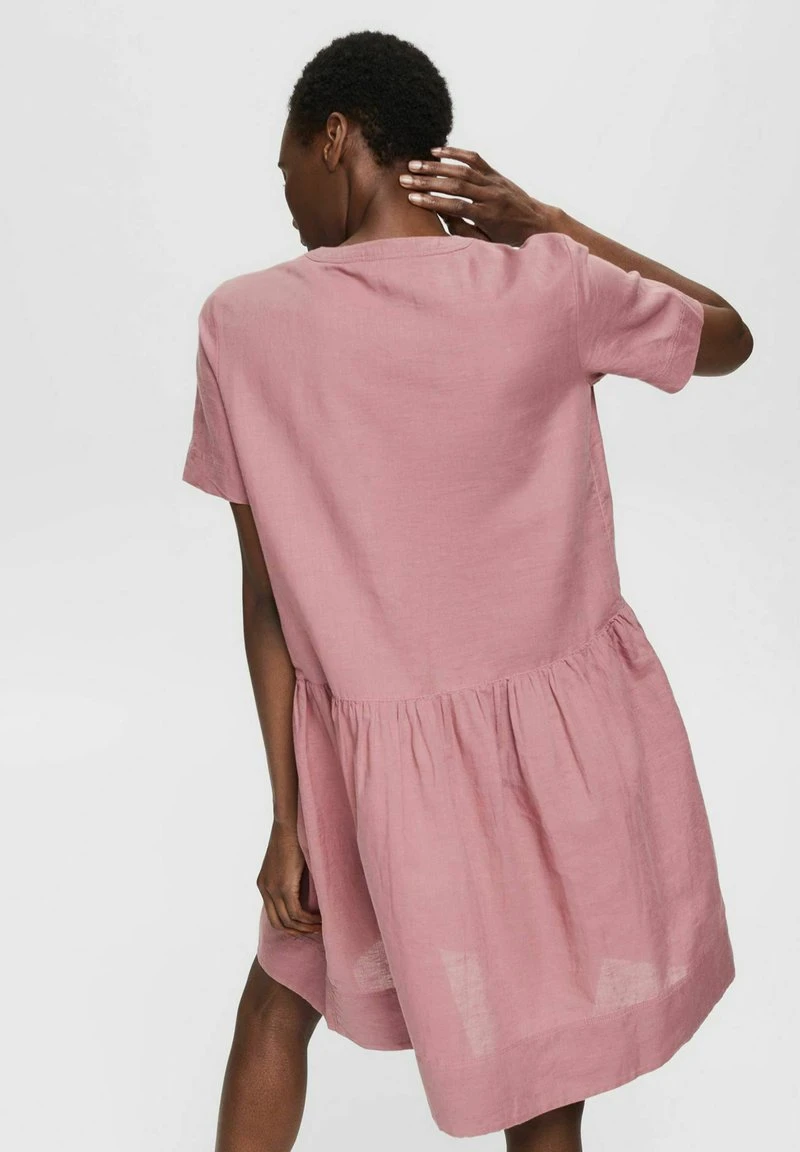 Esprit Damen F LI CO - Freizeitkleid - Mauve 5 Esprit Damen F LI CO - Freizeitkleid - Mauve – Bild 3