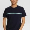 Esprit Herren T-Shirt Print - Navy
