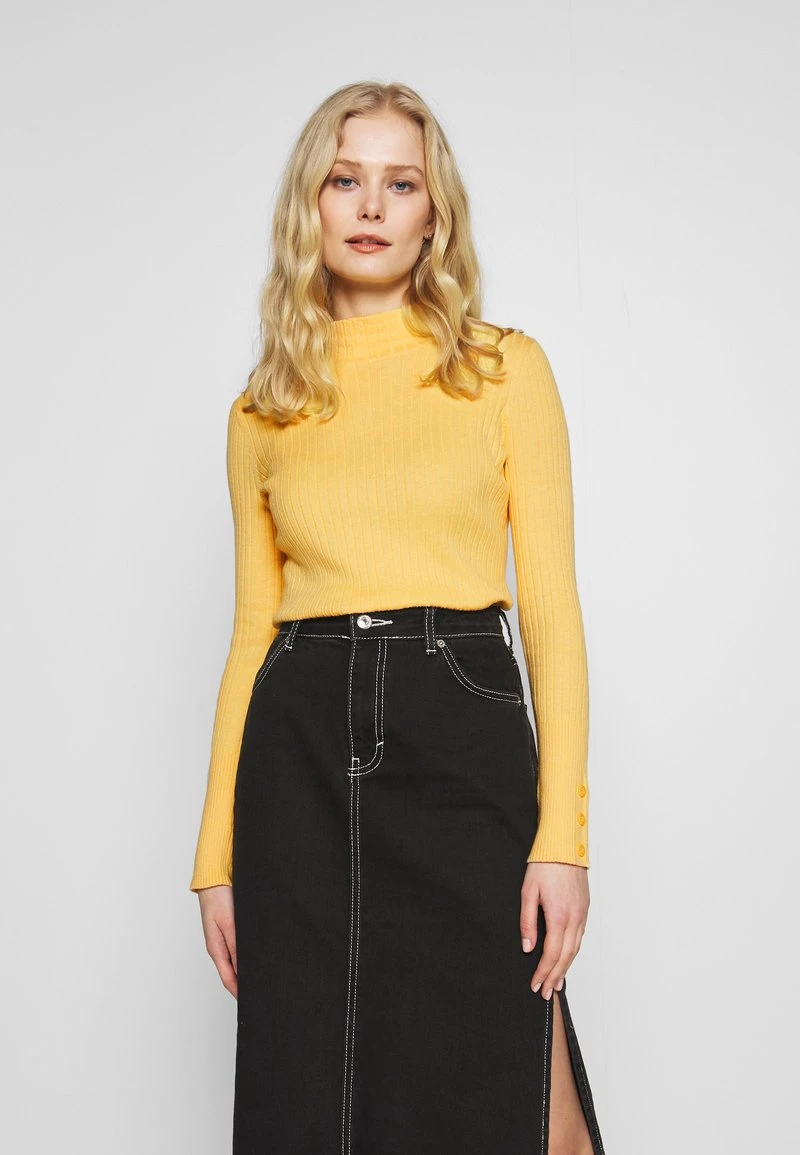 Esprit Damen Strickpullover - Dusty Yellow 3 Esprit Damen Strickpullover - Dusty Yellow