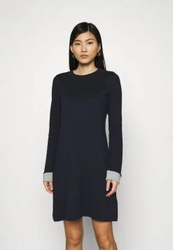 Esprit Damen CORE DRESS - Strickkleid - Navy