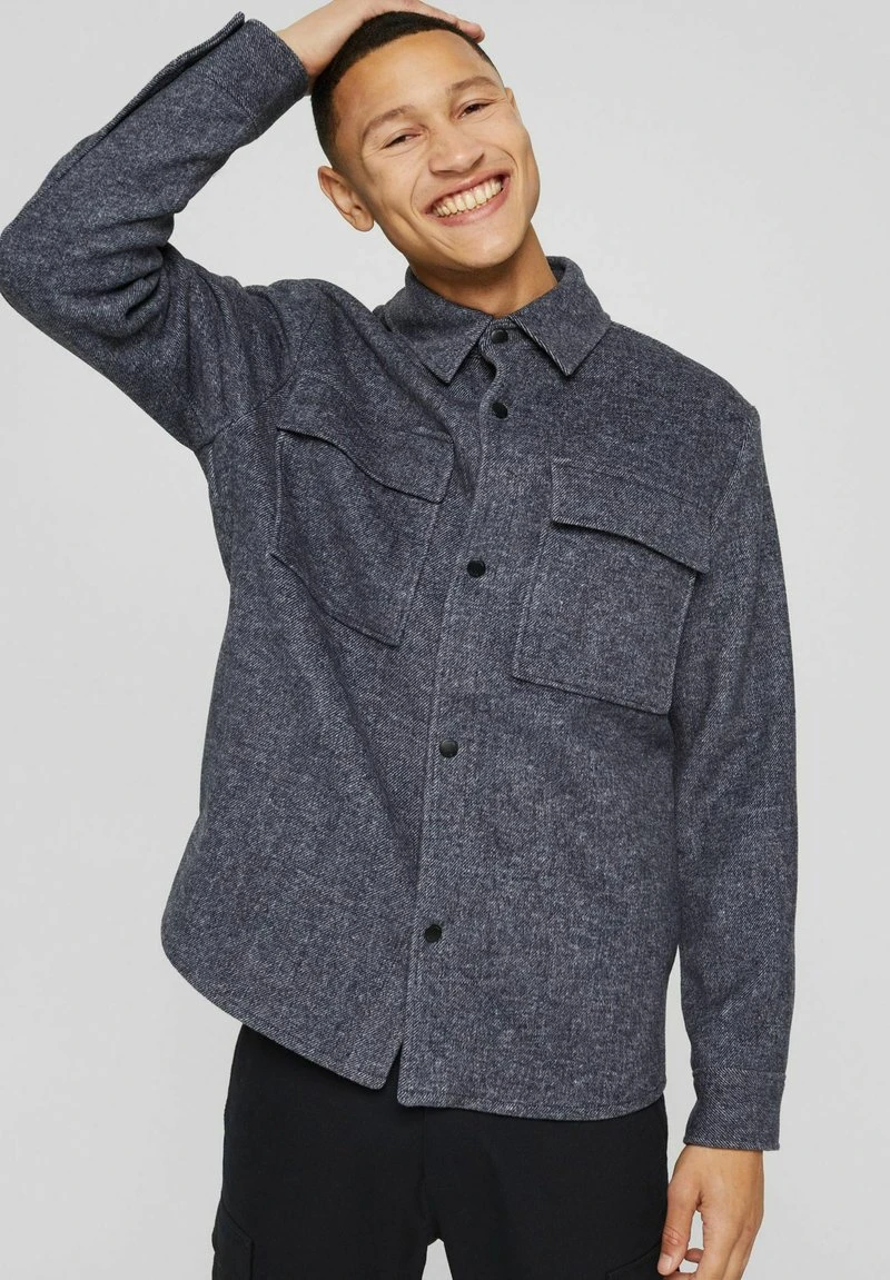 Esprit Herren Übergangsjacke - Anthracite 3 Esprit Herren Übergangsjacke - Anthracite