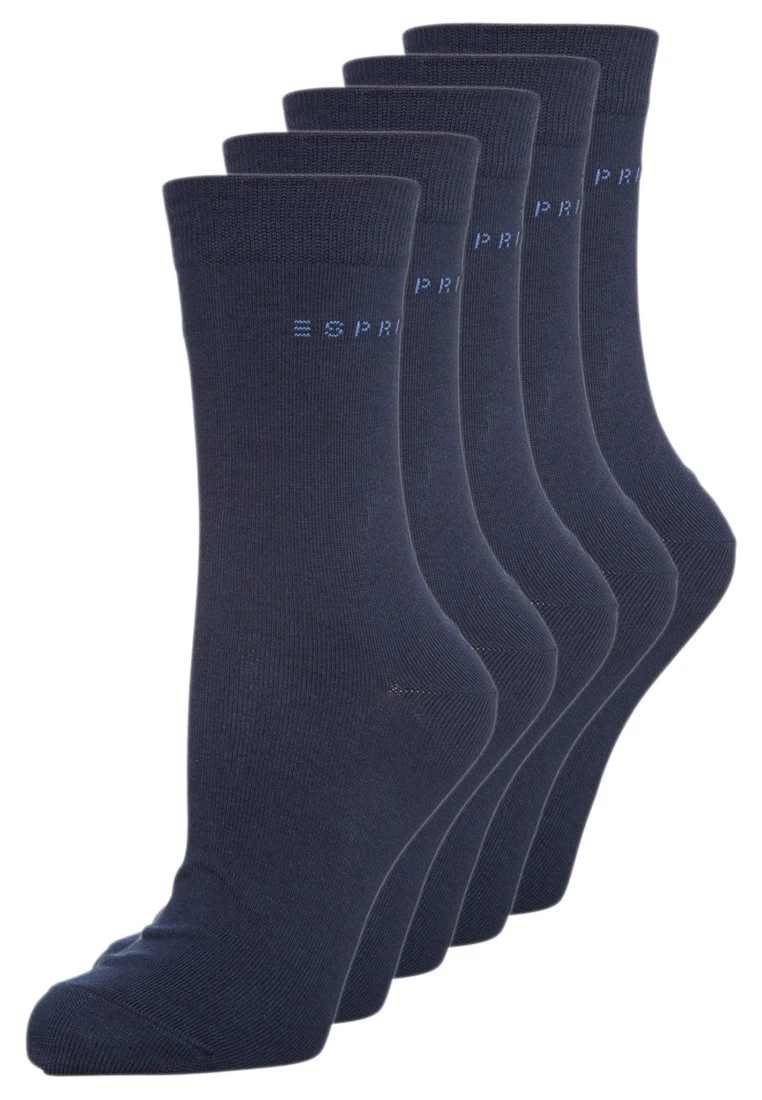 Esprit Damen SOLID 5-PACK SUSTAINABLE COTTON-MIX - Socken - Blau 3 Esprit Damen SOLID 5-PACK SUSTAINABLE COTTON-MIX - Socken - Blau