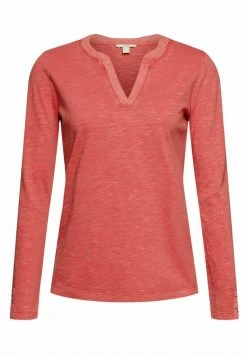Esprit Damen LONGSLEEVE MIT KELCHAUSSCHNITT - Langarmshirt - Red -Esprit Verkäufe 2024 19e98b68508040bcad0af72848ee9d11