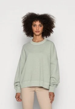 Esprit Damen COO F GMT DYE - Sweatshirt - Pastel Green