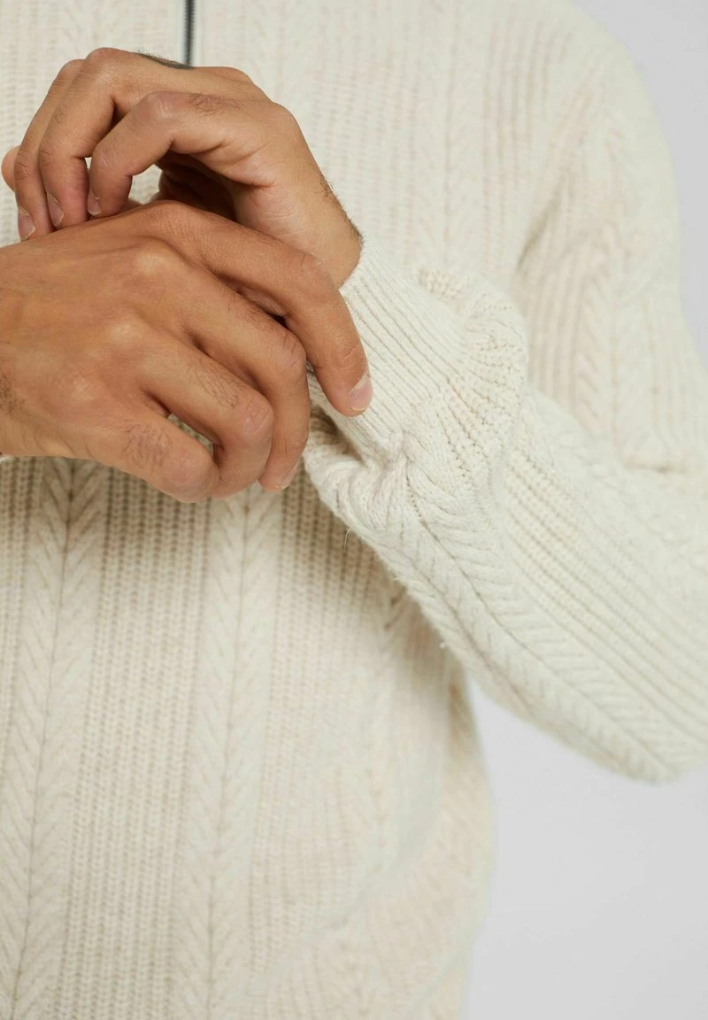 Esprit Herren Strickpullover - Off White 7 Esprit Herren Strickpullover - Off White – Bild 5