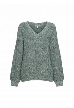 Esprit Damen Strickpullover - Dark Teal Green -Esprit Verkäufe 2024 1acfcf568db3454ead21aeabc11651d7