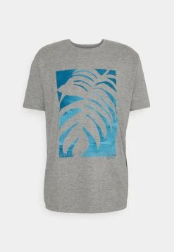 Esprit Herren TEE - T-Shirt Print - Medium Grey