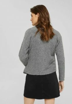 Esprit Damen Strickjacke - Gunmetal -Esprit Verkäufe 2024 1af4af8c996544aea73d60190af47584