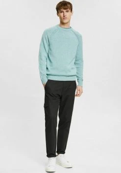 Esprit Herren IN MELIERTER OPTIK - Strickpullover - Turquoise -Esprit Verkäufe 2024 1bb4d9943230457cab7f430b2dd44a04