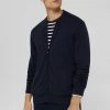 Esprit Herren PIMA - Strickjacke - Navy -Esprit Verkäufe 2024 1c97725782bf4cafae70254f18a03e18