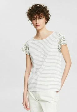 Esprit Damen T-Shirt Print - White