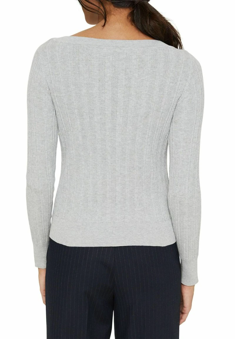 Esprit Damen Strickpullover - Light Grey 9 Esprit Damen Strickpullover - Light Grey – Bild 7