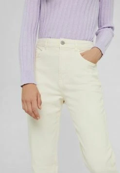 Esprit Damen Stoffhose - Cream -Esprit Verkäufe 2024 1e242536248b4be6a282c10bace03181