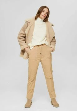 Esprit Damen Stoffhose - Sand -Esprit Verkäufe 2024 1e474a6a4df04ccca989ba6fbbf98865