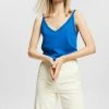 Esprit Damen MIT V AUSSCHNITT - Top - Blue