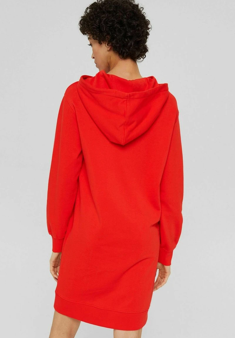 Esprit Damen Freizeitkleid - Orange Red 5 Esprit Damen Freizeitkleid - Orange Red – Bild 3