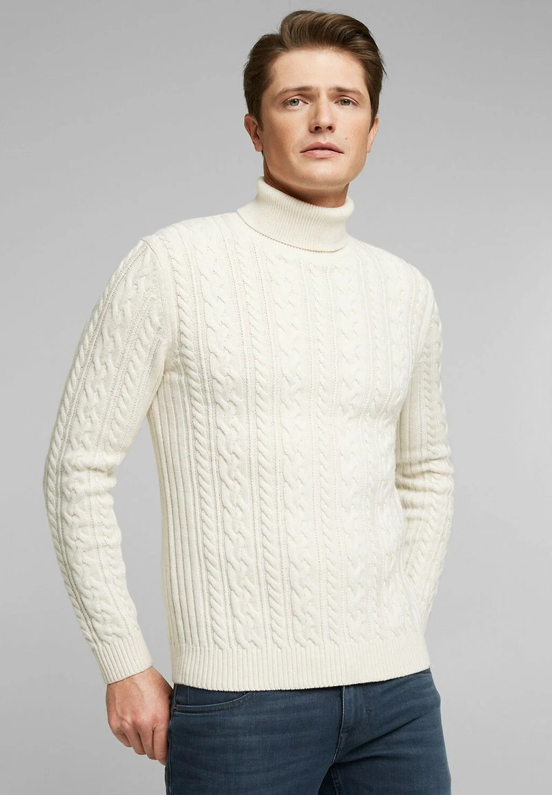 Esprit Herren Strickpullover - Off White 3 Esprit Herren Strickpullover - Off White