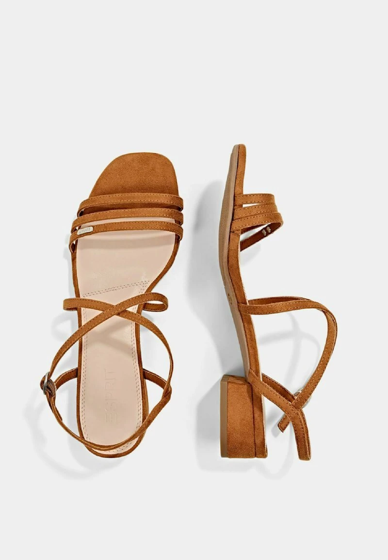 Esprit Riemensandalette - Caramel | Damen 5 Esprit Riemensandalette - Caramel | Damen – Bild 3