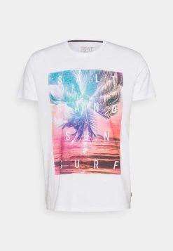 Esprit Herren T-Shirt Print - Off White