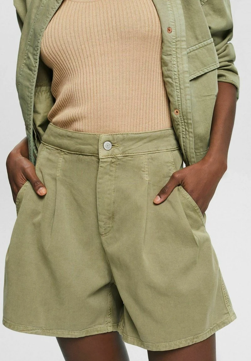 Esprit Damen Jeans Shorts - Light Khaki 8 Esprit Damen Jeans Shorts - Light Khaki – Bild 6